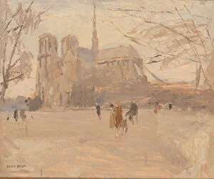 Notre Dame Gallery: Notre Dame no. II, n.d. Creator: Frank Edwin Scott