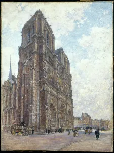 Isle De La Cite Prints: Notre-Dame de Paris, 02–1901. Creator: Unknown