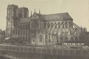 Notre Dame, Paris, 1852-1853. Creator: Edouard Baldus (French, 1813-1889)