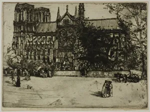 Notre Dame, Paris, 1900. Creator: Donald Shaw MacLaughlan
