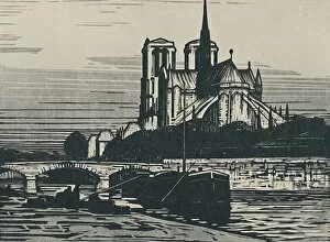 Notre Dame De Paris Gallery: Notre-Dame De Paris, 1919. Artist: Alfred Latour
