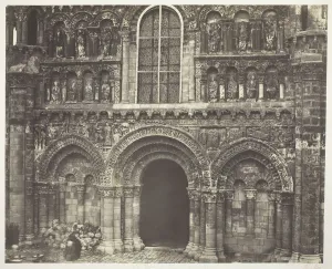 Notre Dame de Poitiers (Vienne), West Facade, 1854/55, printed 1858/63 Notre Dame de Poitiers (Vienne), West Facade, 1854/55, printed 1858/63