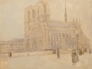 Frank Edwin Scott Prints: Notre Dame in Winter, n. d. Creator: Frank Edwin Scott