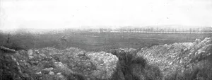Lillustration Prints: Notre offensive du 15 decembre 1916; La gauche du champ de bataille: le village de Bras et la Meuse Creator: Unknown