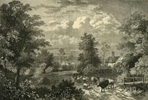 Notting Hill in 1750, (c1876). Creator: Unknown