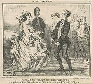 Nouveau divertissement des soirées, 19th century. Creator: Honore Daumier