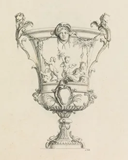 Arabesque Prints: Nouveau Livre de Vases, 1716 or after. 1716 or after. Creator: Jean Bernard Toro