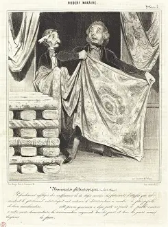 Nouveautes philantropiques... 1841. Creator: Honore Daumier