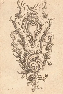 Demarteau Gilles Prints: Nouveaux Ornemans D Arquebuseries, ca. 1750-55. Creator: Gilles Demarteau