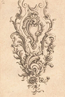 Nouveaux Ornemans D'Arquebuseries, ca. 1750-55. Creator: Gilles Demarteau