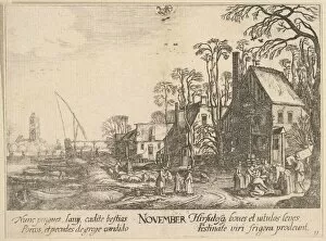 Constellation Gallery: November, 1628-29. Creator: Wenceslaus Hollar