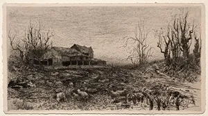 Stephen Parrish Prints: November, 1880. Creator: Stephen Parrish (American, 1846-1938)