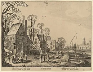 Jan Vanden Velde Prints: November. Creator: Jan van de Velde II