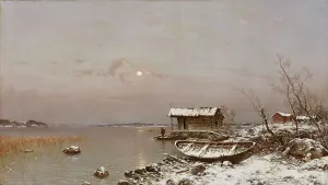 November Evening, 1889. Creator: Hjalmar Munsterhjelm