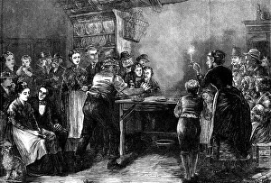 Predicting Prints: November Night in Ireland, 1871. Creator: F Wentworth