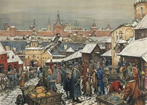 Novgorod Marketplace, end of 19th - early 20th century