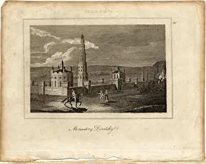 The Novodevichy Convent in Moscow, c. 1800. Artist: Anonymous