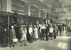 Shoppers Prints: Novosibirsk Department store C.R.K. 1924-1934. Creator: Unknown