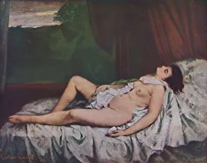 Nu couche, mid 19th century, (1937). Artist: Gustave Courbet Nu couche, mid 19th century, (1937). Artist: Gustave Courbet