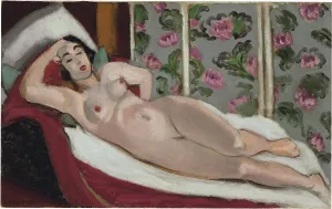 Chaise Longue Prints: Nu a la chaise longue, 1923. Creator: Henri Matisse
