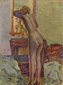 Untidy Gallery: Nu A La Coiffeuse, 1935. Artist: Pierre Bonnard