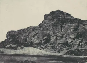 Second Cataract Prints: Nubie. Seconde Cataracte. Dgebel-Abouoir, 1850. Creator: Maxime du Camp
