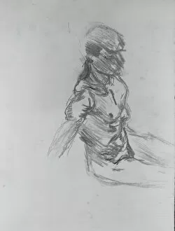 Nude, 1908. Creator: Hans Richter