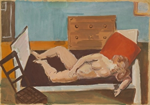 Cyprian Prints: Nude, 1934. Creator: Cyprian Majernik