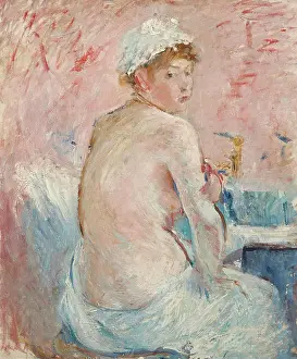 Morisot Prints: Nude from the back, 1885. Creator: Morisot, Berthe (1841-1895)