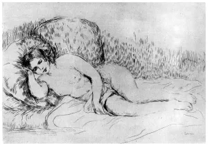 Campell Prints: Nude, c1860-1910 (1924). Artist: Pierre-Auguste Renoir