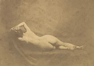 Images Dated 10th August 2020: [Nude], ca. 1851. Creator: Possibly by Eugene Durieu