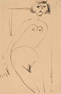 Nude, early 20th century, Creator: Ernst Kirchner