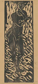 Nude with Jewelry, 1906. Creator: Ernst Kirchner