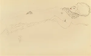 Nude lying