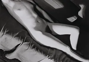 Moholy Nagy Prints: Nude (positive), 1931. Creator: Moholy-Nagy, Laszlo (1895-1946)