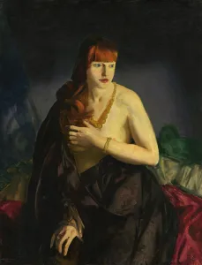 George Bellows Prints: Nude with Red Hair, 1920. Creator: George Wesley Bellows