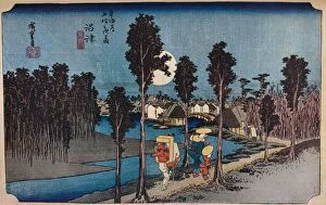 Cecil Reginald Gallery: 'Numazu, Hikure, 'Yellow Dusk'', 1831-1834, (1930). Creator: Ando Hiroshige