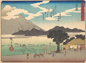 Numazu Shizuoka Chubu Japan Prints: Numazu, from the series The Fifty-three Stations of the Tokaido Road
