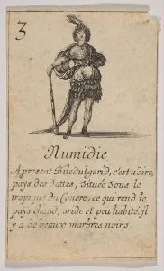De Saint Sorlin Gallery: Numidie, 1644. Creator: Stefano della Bella