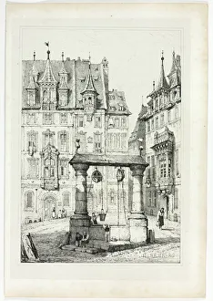 Bavaria Gallery: Nuremberg, 1833. Creator: Samuel Prout