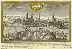 Nuremberg Prints: Nuremberg, c1740. Creator: Johann Georg Ringlin