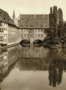Nurnberg Prints: Nuremberg - Hospital, 1931. Artist: Kurt Hielscher