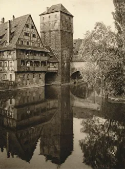 Nuremberg - Hunkersteg, 1931. Artist: Kurt Hielscher