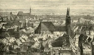 Nuremberg from the Walls, 1890. Creator: Unknown
