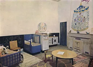 Nursery Prints: Nursery designed by Esme Gordon, A. R. I. B. A. A. R. I. A. S. c1945