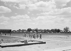Playground Prints: Nursery school children, FSA camp