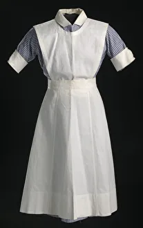 Nurse's uniform apron worn by Pauline Brown Payne, 1944. Creator: Unknown Nurse's uniform apron worn by Pauline Brown Payne, 1944. Creator: Unknown