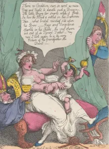 Nursing the Spawn of a Tyrant, April 14, 1811. April 14, 1811