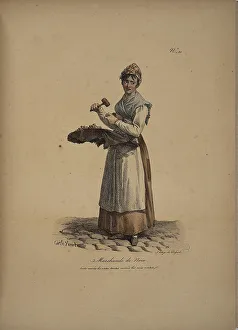 Merchants Prints: Nut seller. From the Series Cris de Paris (The Cries of Paris)