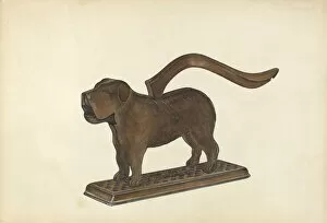 Tray Collection: Nutcracker - Dog, 1935 / 1942. Creator: Gerald Transpota